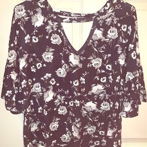 Women’s floral shirt
